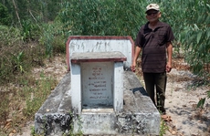 Ngôi mộ thứ phi vua Quang Trung trong rừng Cấm