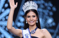 Cận cảnh nhan sắc gây tranh cãi của Hoa hậu Thái Lan