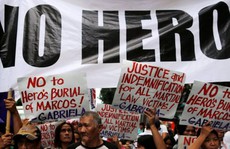 Philippines: Biểu tình phản đối vinh danh nhà độc tài Marcos