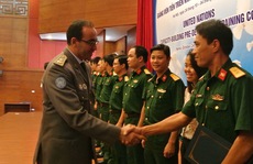 12 sĩ quan Việt Nam tham gia lực lượng mũ nồi xanh LHQ