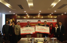 Giải Jackpot lần đầu tiên được trao tại Hà Nội