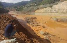 Vụ vỡ cống Thủy điện Sông Bung 2: Do sức nước lũ quá lớn