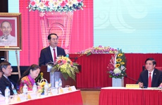 Chủ tịch nước làm việc với Tổng Liên đoàn lao động Việt Nam
