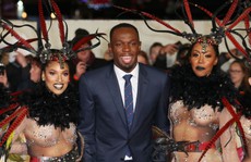 Usain Bolt bên dàn siêu mẫu trong lễ ra mắt phim