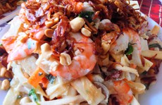 Thơm ngon gỏi cổ hũ dừa