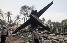 Indonesia: Rơi máy bay vận tải, 13 người chết