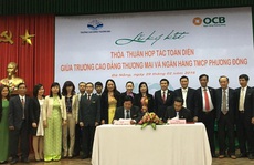 OCB và Cao đẳng Thương mại ký hợp tác toàn diện