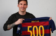 Messi lập cột mốc mới trong sự nghiệp