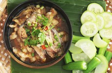 'Vét nồi' với mắm cá thu chưng thịt ba chỉ