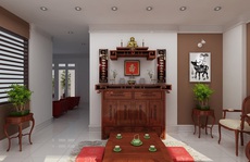 10 lưu ý vàng khi đặt bàn thờ trong nhà