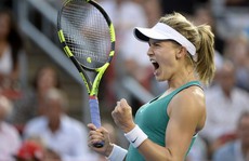 Kiều nữ Bouchard khởi đầu tốt ở Rogers Cup