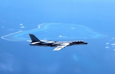 Máy bay ném bom Trung Quốc bay quanh Đài Loan