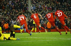 Ngược dòng không tưởng hạ Dortmund, Liverpool vào bán kết Europa League