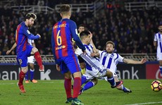 Messi ghi bàn, Barcelona vẫn mất điểm trước Sociedad