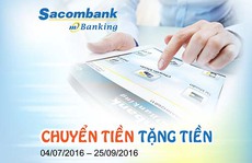 Chuyển tiền được tặng tiền