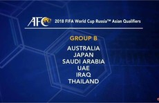 Thái Lan đụng Nhật, Úc ở vòng loại thứ 3 World Cup 2018