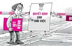 Đã giao quyết định thôi việc