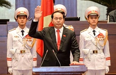 Tân Chủ tịch nước Trần Đại Quang tuyên thệ nhậm chức