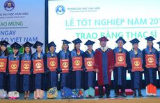 Trường ĐH Văn Hiến trao bằng tốt nghiệp cho 180 thạc sĩ, cử nhân