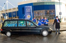 Xe tang xuất hiện ngày CĐV Leicester tri ân Ranieri