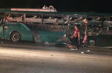 Vụ nổ xe khách ở Bắc Ninh: Xe đăng kiểm 1 ngày trước khi bị nạn