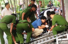 Nghi nổ mìn trước cửa doanh nghiệp, chủ bị thương nặng