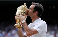 Federer lần thứ 8 vô địch Wimbledon