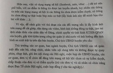 Huyện Thống Nhất (Đồng Nai): Cấm quay phim, chụp hình các cuộc họp, hội nghị!