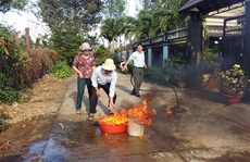 Hoang mang nước giếng bốc cháy ở Buôn Ma Thuột