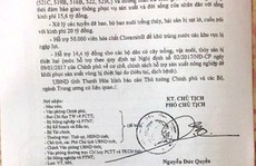 Báo cáo Thủ tướng, Thanh Hóa ước tính thiệt hại 980 tỉ đồng do bão