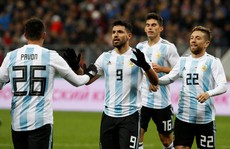 Dàn sao Argentina, Tây Ban Nha tỏa sáng loạt trận giao hữu