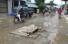 Gần 3 năm, làm không xong 1 km đường!