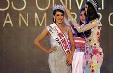 Cận cảnh nhan sắc tân Hoa hậu Hoàn vũ Myanmar