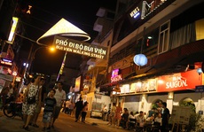 Giá đất khu phố đi bộ Bùi Viện tăng vọt