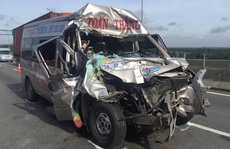 Phút sinh tử vụ tai nạn trên cao tốc TP HCM - Long Thành