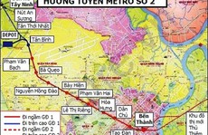 Vì sao metro Bến Thành - Tham Lương xin lùi đến 2024?