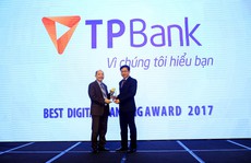 TPBank được bình chọn giải “Ngân hàng số xuất sắc nhất 2017'