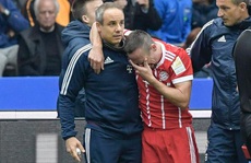 Ribery có nguy cơ giã từ sự nghiệp vì chấn thương