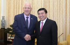 Ngày bận rộn của Tổng thống Israel tại TP HCM