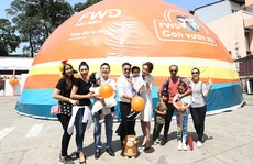 Gia đình sao Việt vui cùng ngày hội Con vươn xa