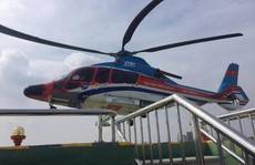 Trực thăng chở khách từ trung tâm ra sân bay Tân Sơn Nhất