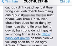 Chủ shop online kê khai thuế vì lo bị đóng tài khoản