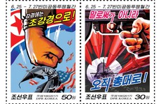 Những con tem lạ lùng của Triều Tiên