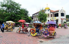 Những chiếc xích lô du lịch độc đáo tại Malacca