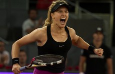 'Kiều nữ' Bouchard loại số 2 thế giới tại Madrid Open