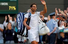 Cả Wimbledon sốc với thất bại 5 ván của Nadal