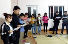 Lớp tiếng Anh mà thầy, trò đều là công nhân