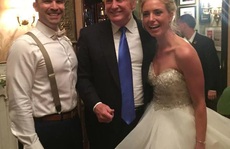 Bất ngờ vì được Tổng thống Donald Trump dự đám cưới