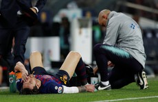 Barcelona mất Messi trong 3 tuần