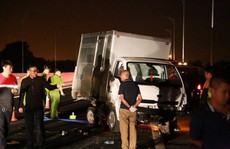 Tai nạn thảm khốc trên cao tốc Quảng Ninh - Hải Phòng, 5 người thương vong